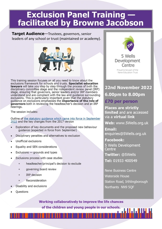 Exclusion Panel Training with Browne Jacobson