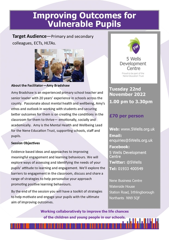 Improving Outcomes for Vulnerable Pupils