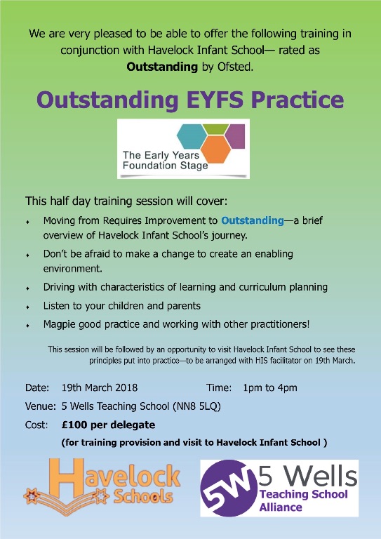 Outstanding EYFS flier