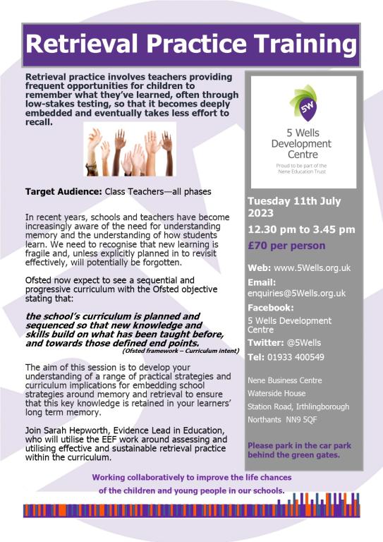 RET1107 Retrieval Practice Training
